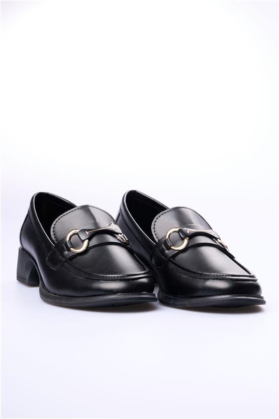 Swell Soft 01-5549 Siyah Kadın Loafer Ayakkabı