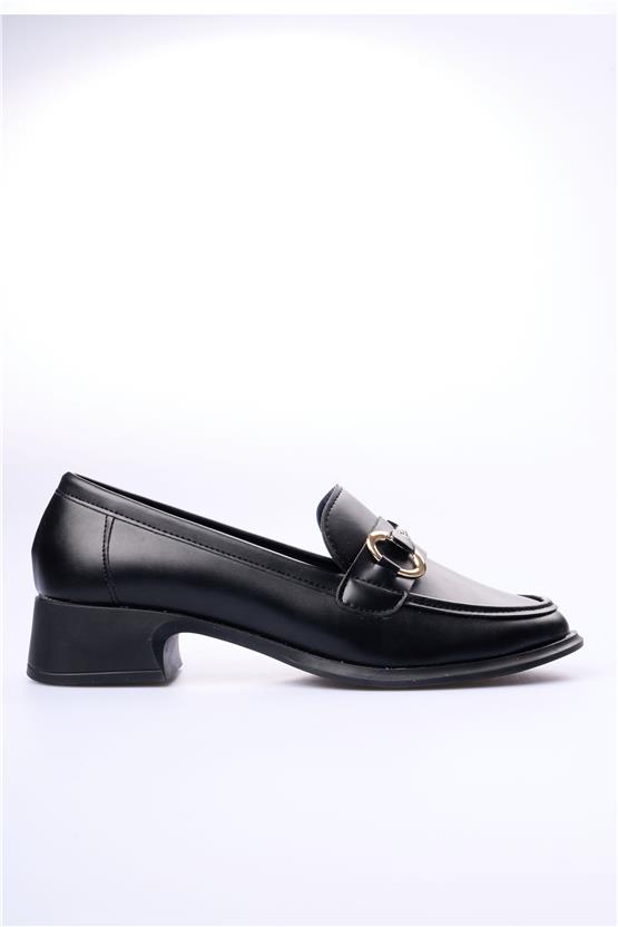Swell Soft 01-5549 Siyah Kadın Loafer Ayakkabı