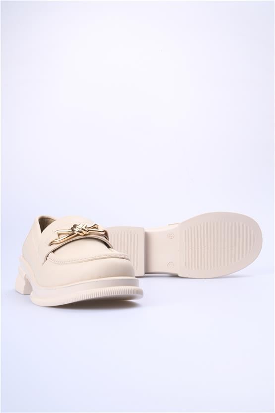 Swell Soft 02 181 Bej Kadın Loafer Ayakkabı