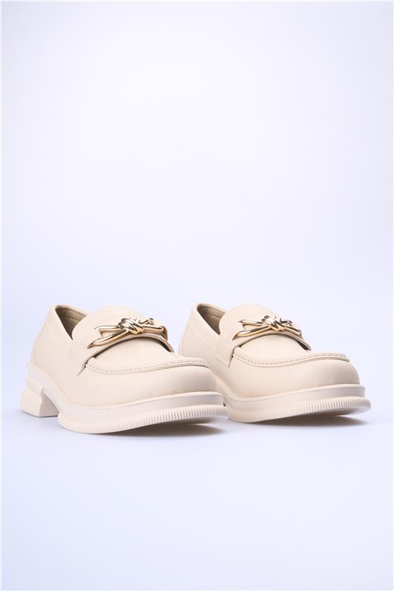 Swell Soft 02 181 Bej Kadın Loafer Ayakkabı
