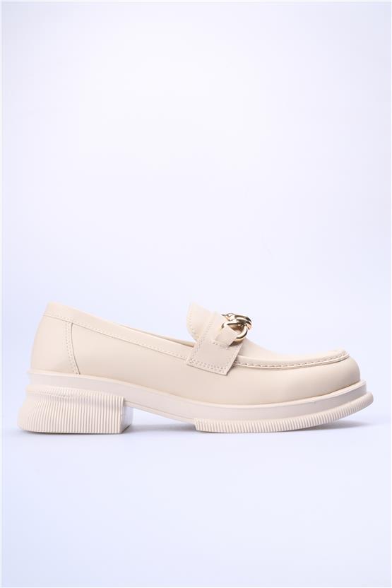 Swell Soft 02 181 Bej Kadın Loafer Ayakkabı