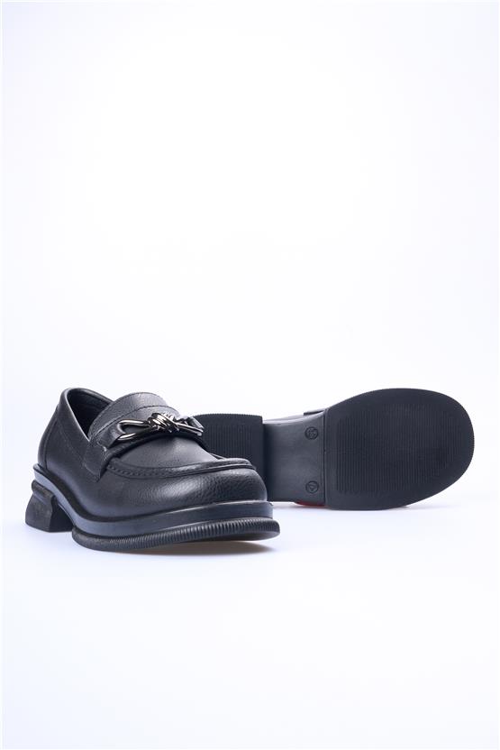 Swell Soft 02 181 Siyah Kadın Loafer Ayakkabı