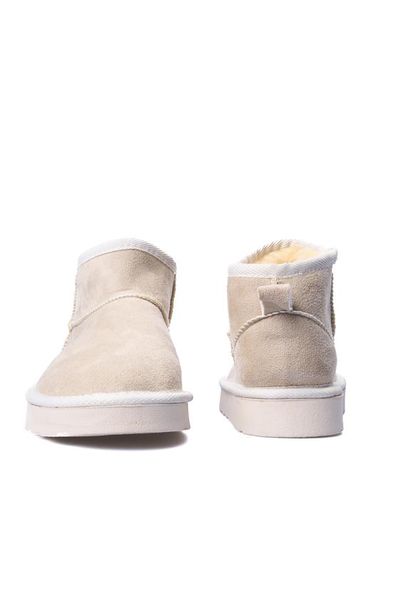 Swell Soft 03 1011 Bej Süet Kadın Panduf Bot