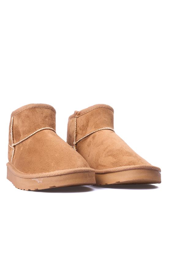 Swell Soft 03 1011 Taba Süet Kadın Panduf Bot