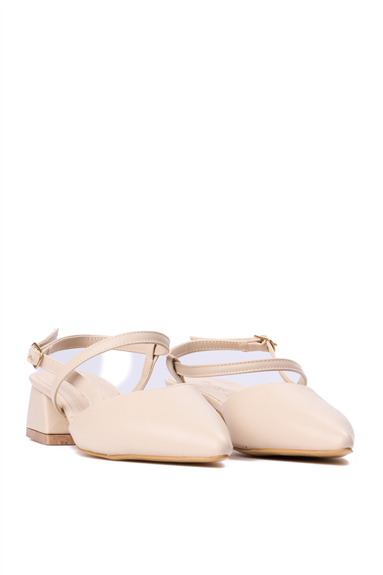 Swell Soft 03 341 Bej Bayan Klasık Ayakkabı