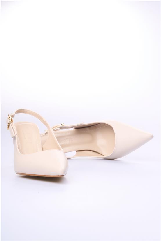 Swell Soft 03-700 Bej Kadın Klasik Ayakkabı