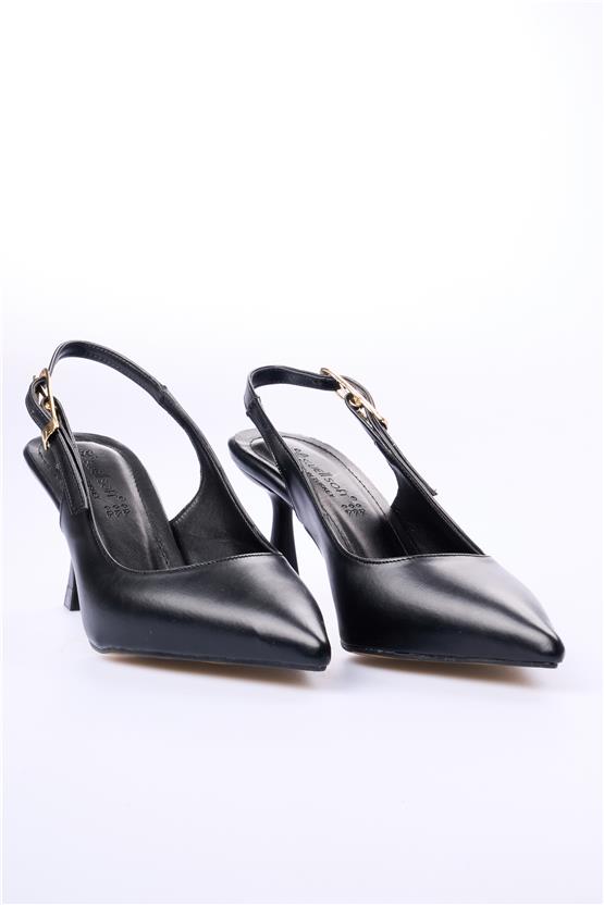 Swell Soft 03-700 Siyah Kadın Klasik Ayakkabı