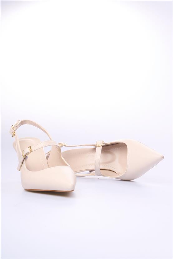 Swell Soft 03-701 Bej Kadın Klasik Ayakkabı