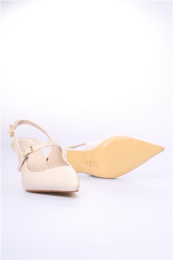 Swell Soft 03-701 Bej Kadın Klasik Ayakkabı
