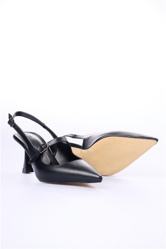 Swell Soft 03-701 Siyah Kadın Klasik Ayakkabı