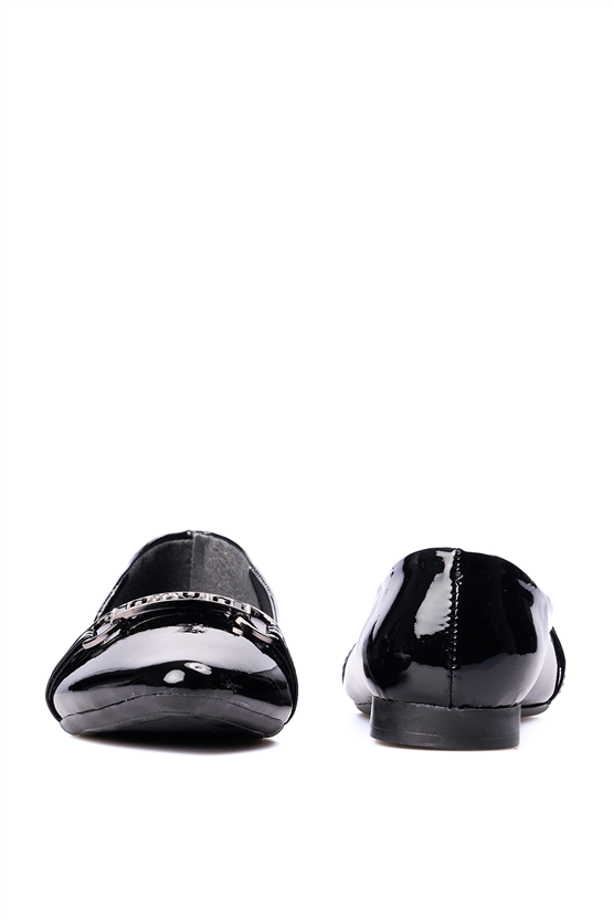 Swell Soft 04 124 Sıyah Rgn Bayan Babet Ayakkabı