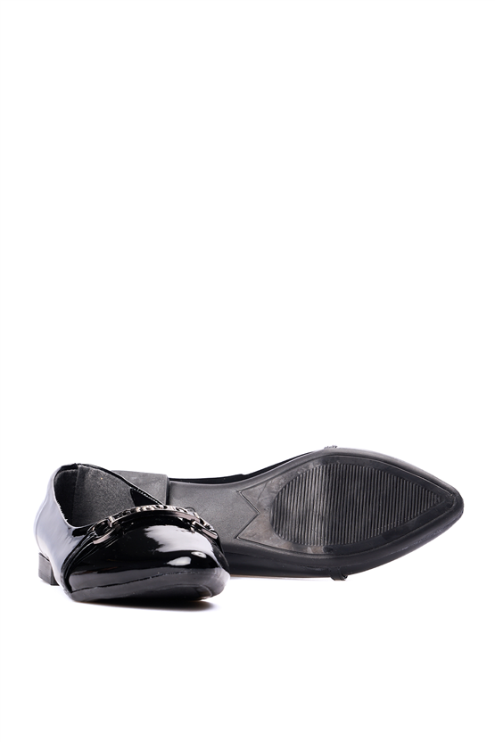 Swell Soft 04 124 Sıyah Rgn Bayan Babet Ayakkabı