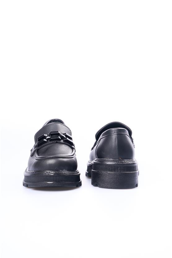 Swell Soft 05-1071 Siyah Kadın Loafer Ayakkabı
