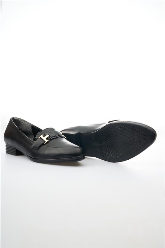 Swell Soft 06 1002 Siyah Kadın Babet Ayakkabı