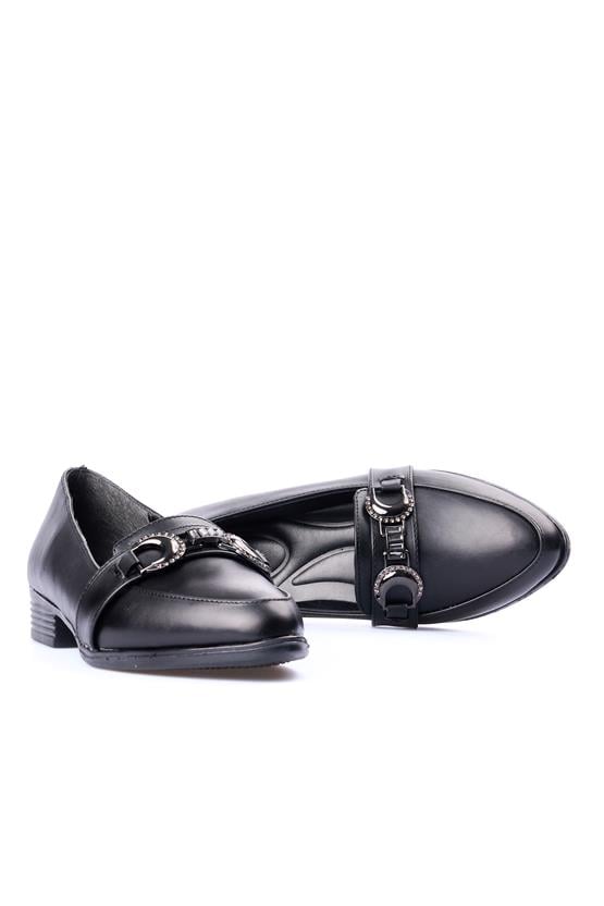 Swell Soft 06 3004 Siyah Kadın Babet Ayakkabı