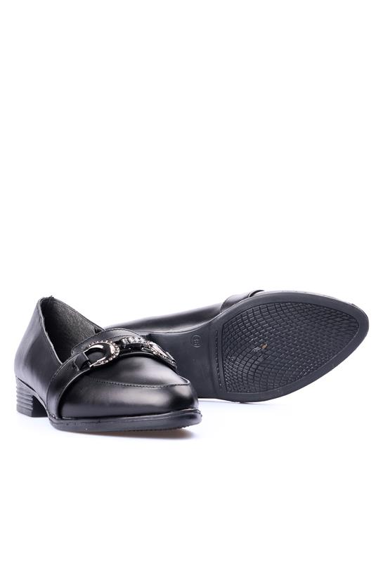 Swell Soft 06 3004 Siyah Kadın Babet Ayakkabı