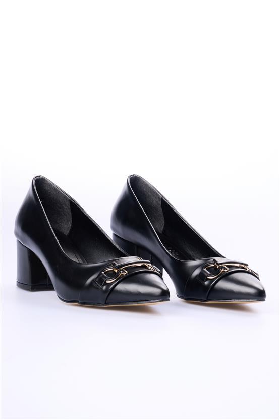 Swell Soft 08-106 Siyah Kadın Klasik Ayakkabı