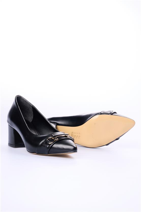 Swell Soft 08-106 Siyah Kadın Klasik Ayakkabı