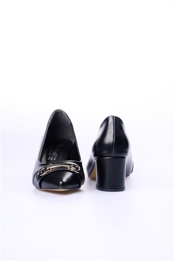 Swell Soft 08-106 Siyah Kadın Klasik Ayakkabı