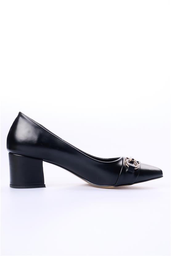 Swell Soft 08-106 Siyah Kadın Klasik Ayakkabı