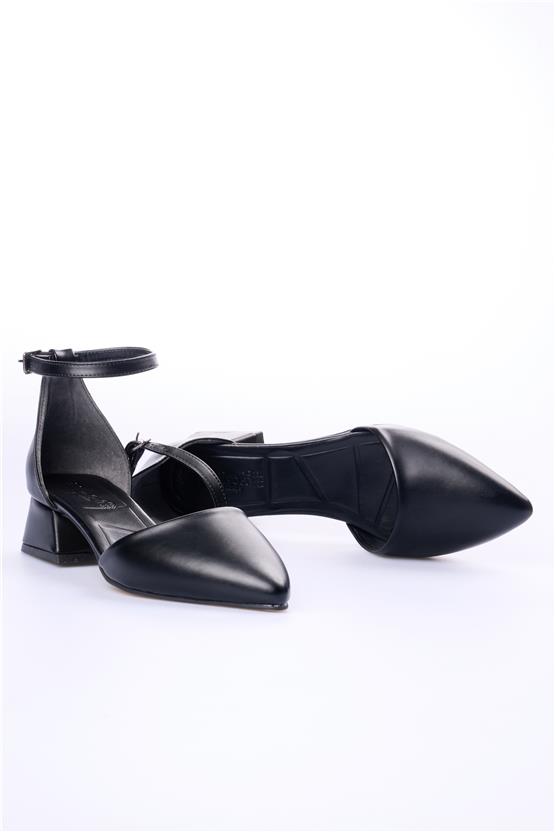 Swell Soft 10-350 Siyah Kadın Klasik Ayakkabı