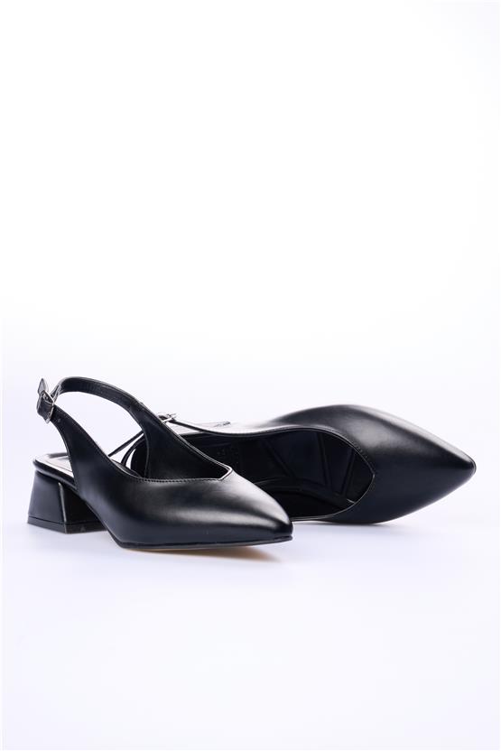 Swell Soft 10-353 Siyah Kadın Klasik Ayakkabı