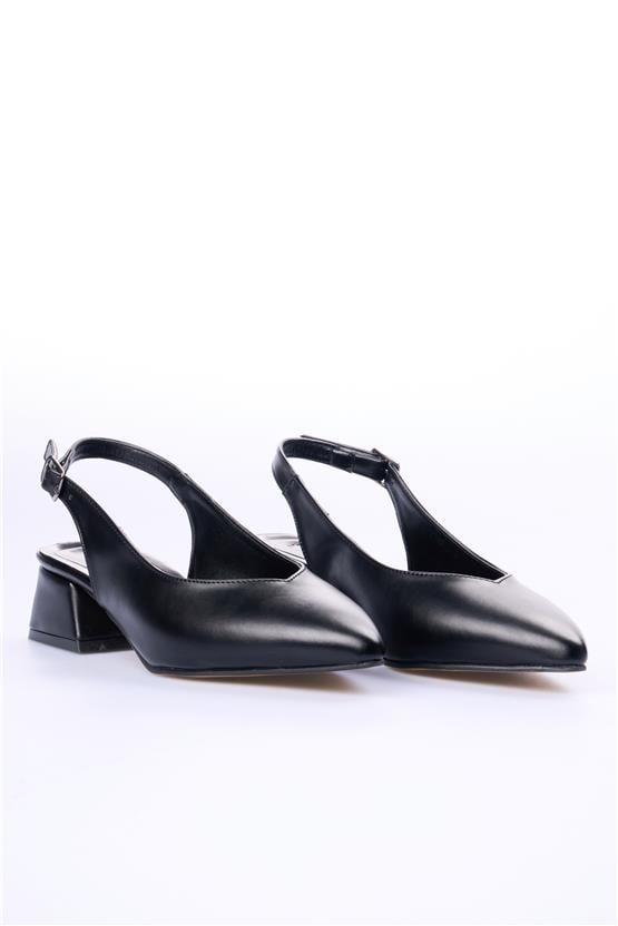 Swell Soft 10-353 Siyah Kadın Klasik Ayakkabı