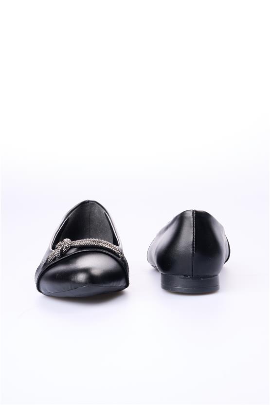 Swell Soft 1342 Siyah Kadın Klasik Ayakkabı