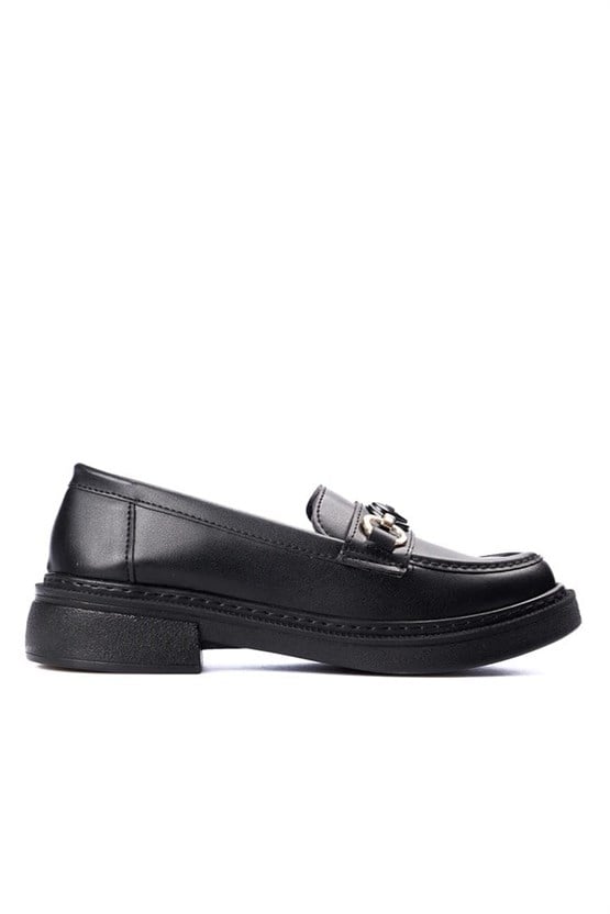 Swell Soft 17 1802 Sıyah Rgn Bayan Loafer Ayakkabı