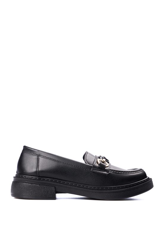 Swell Soft 17 1802 Sıyah Rgn Bayan Loafer Ayakkabı