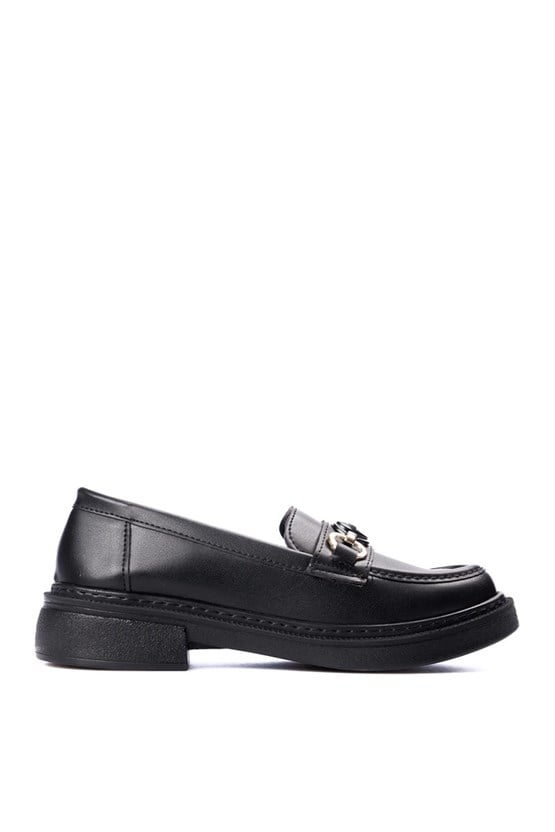 Swell Soft 17 1802 Sıyah Rgn Bayan Loafer Ayakkabı