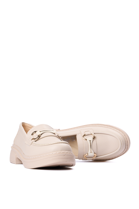 Swell Soft 17 1803 Bej Bayan Loafer Ayakkabı