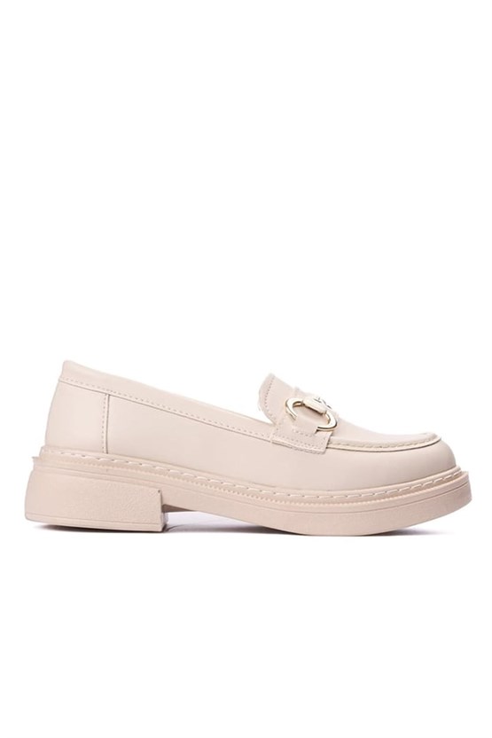 Swell Soft 17 1803 Bej Bayan Loafer Ayakkabı