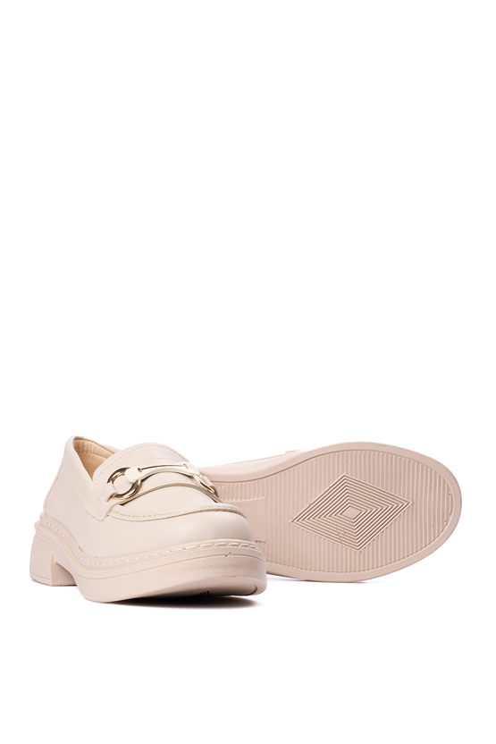 Swell Soft 17 1803 Bej Bayan Loafer Ayakkabı