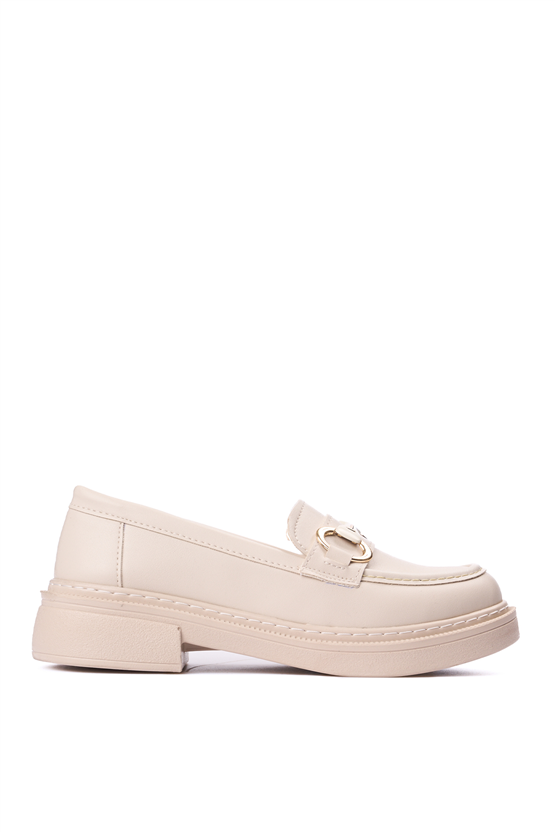 Swell Soft 17 1803 Bej Bayan Loafer Ayakkabı