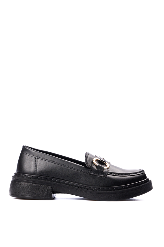 Swell Soft 17 1803 Sıyah Bayan Loafer Ayakkabı