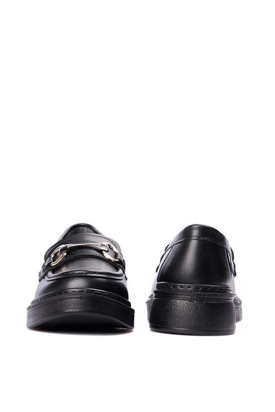 Swell Soft 17 1803 Sıyah Bayan Loafer Ayakkabı