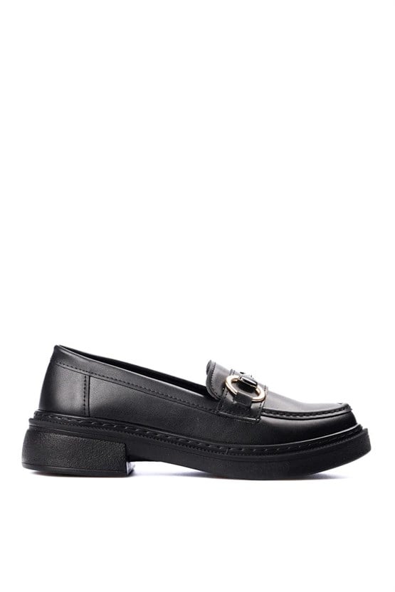 Swell Soft 17 1803 Sıyah Bayan Loafer Ayakkabı