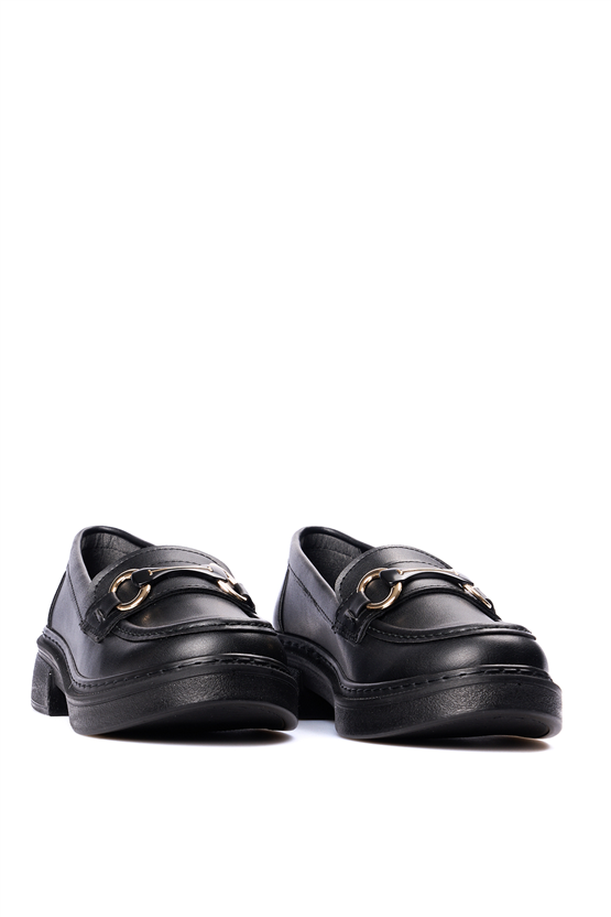 Swell Soft 17 1803 Sıyah Bayan Loafer Ayakkabı