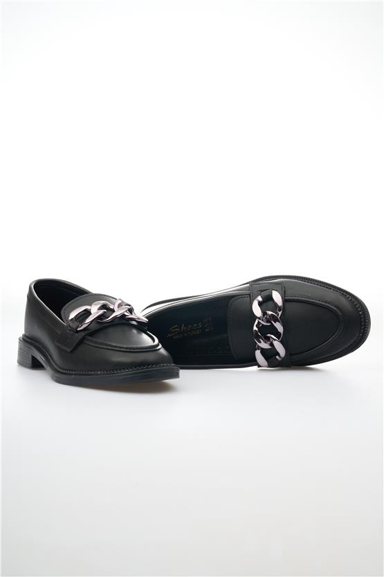 Swell Soft 18 101 Siyah Kadın Loafer Ayakkabı