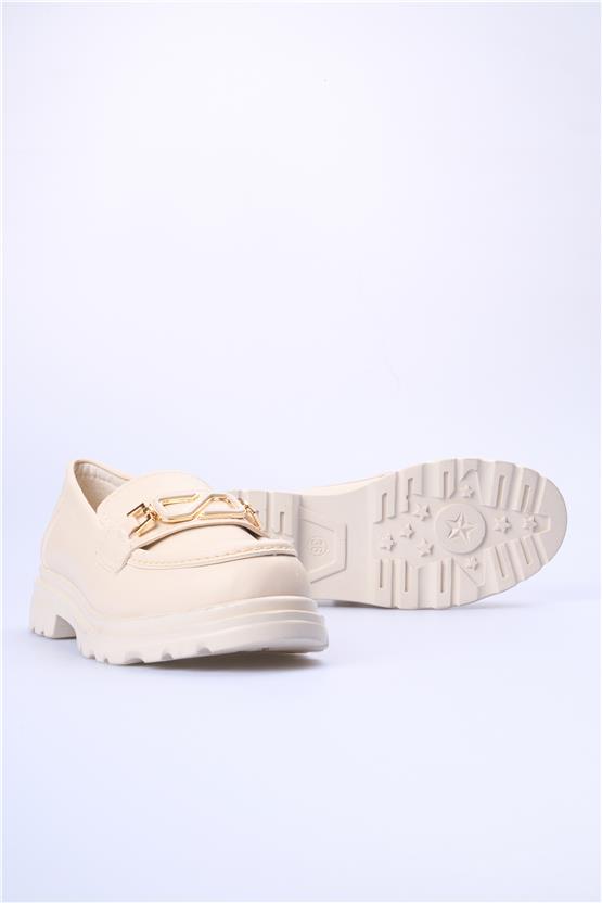 Swell Soft 19 506 Bej Kadın Loafer Ayakkabı