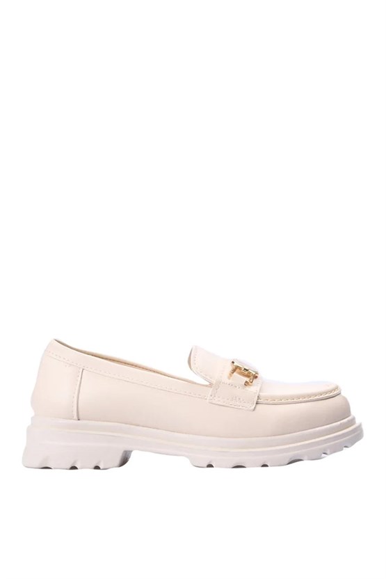 Swell Soft 19 506 Bej Kadın Loafer Ayakkabı