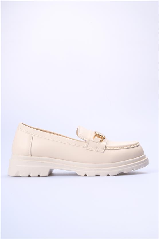 Swell Soft 19 506 Bej Kadın Loafer Ayakkabı
