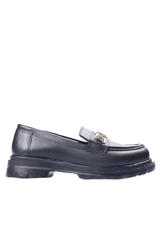 Swell Soft 19 506 Siyah Kadın Loafer Ayakkabı
