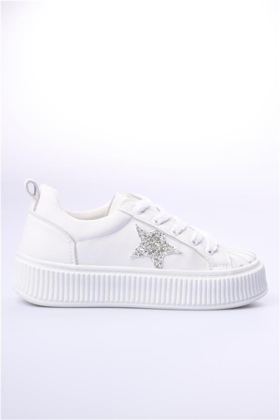 Swell Soft 30-7100 Beyaz Kadın Casual Ayakkabı