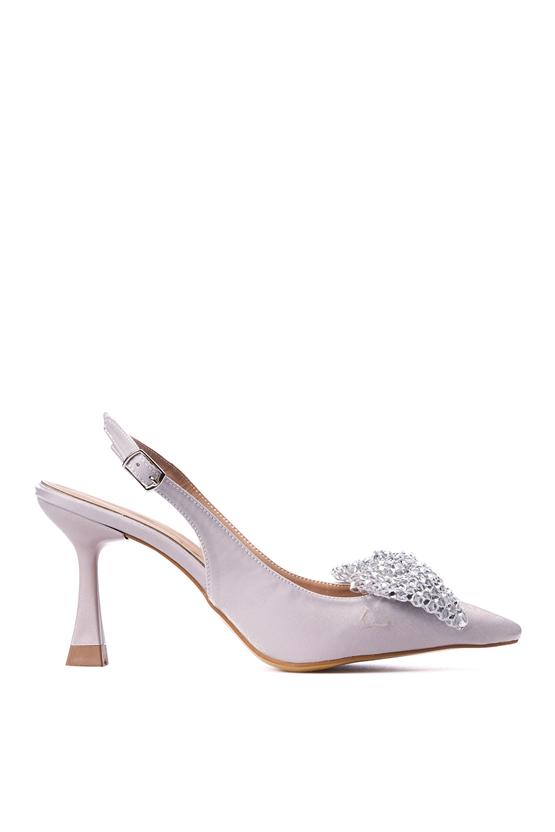 Swell Soft 37 116 Gumus Kırısık Bayan Klasık Ayakkabı