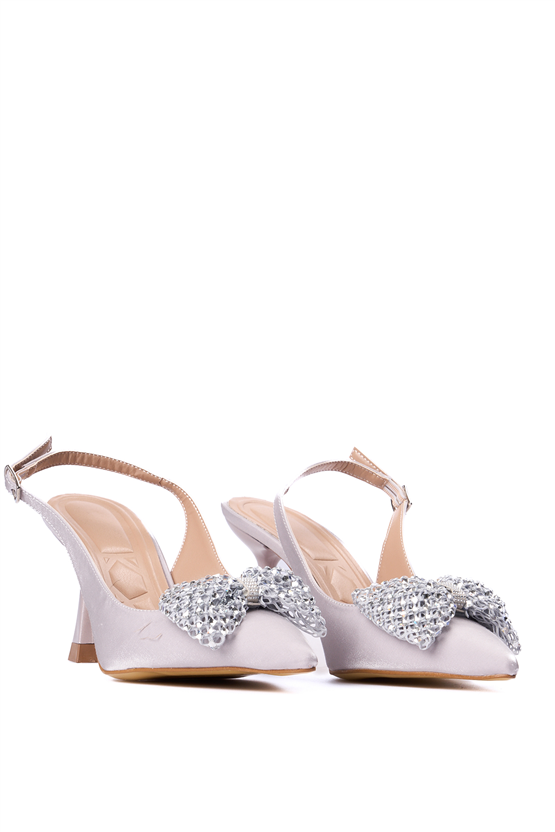 Swell Soft 37 116 Gumus Kırısık Bayan Klasık Ayakkabı