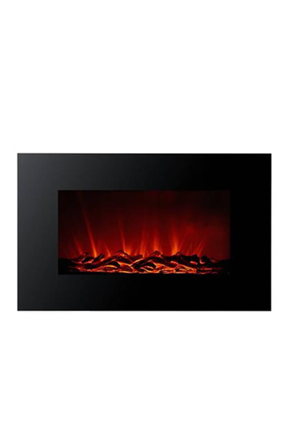 Tektes Elektrikli Şömine 90 Cm Isıtmasız Tek Renkli Bluetoohlu