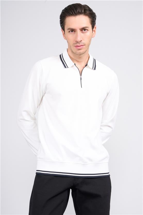 Troy Kasar Erkek Fox Fermuarlı Sweatshirt