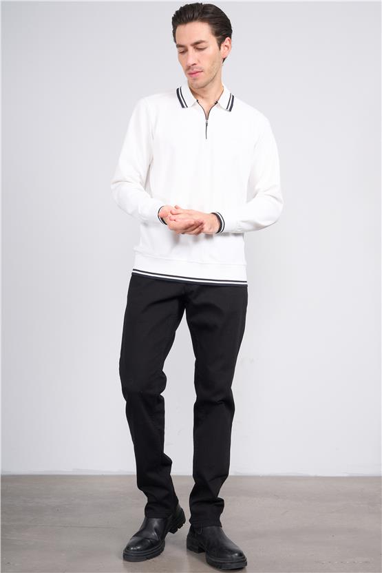 Troy Kasar Erkek Fox Fermuarlı Sweatshirt